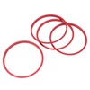 4pcs AC Vent Ring Outer Trim Aluminum Alloy Air Conditioning