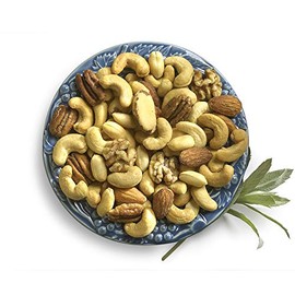 The Peanut Shop of Williamsburg Handcooked Virginia Nuts Mixed Nuts with Virginia Peanuts, Filbert Nuts, Cashews, Almonds, Brazils, Pecans, Gluten Free Ingredients - 9 Oz Tin