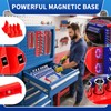 PRRPRR 8PS Magnetic Wrench and Socket Organizer Set, Tool Trays
