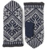 Hestra Nordic Wool Mitts, Navy/Grey, 7