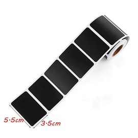 FSSTUD 240 Pcs Reusable Black Chalkboard Labels Rectangle Spice Jar Labels Blank Pantry Stickers Removable Canning Canister Stickers for Home Kitchen