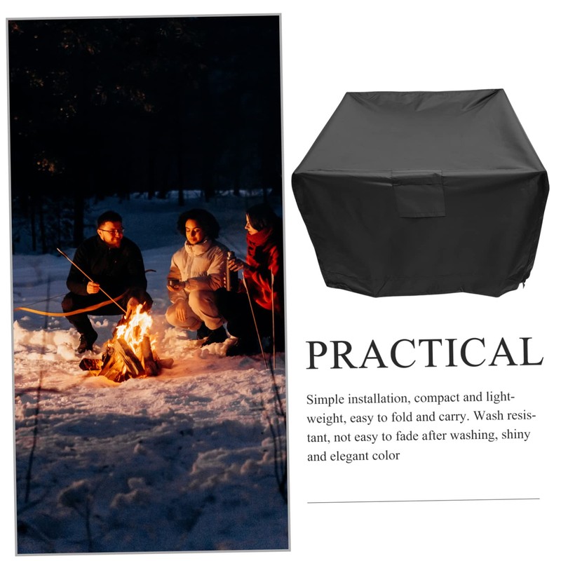 Mipcase Outdoor BBQ Grill Cover Oxford Cloth Protector for Barbecue