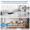 Air Vent Extender for Under Furniture, Floor Vent Deflector for