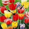Benaya Tulip Montage Wall/Desk Clock