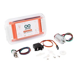Arduino Engineering Kit R2 Motors Backup [AKX00033] - Replacement Kit with Servo Motor, Geared Motor with Encoder, and Micro DC Motor with Encoder for Arduino Projects.