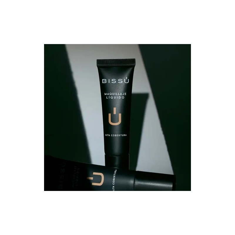 Maquillaje Líquido Alta Cobetura Bissú 24 Hrs