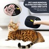 TOPZFL 2 Stück Tierhaarentferner Handschuh,Wiederverwendbare Haarentfernungshandschuh,2025 New Fell Magnet Handschuh,für