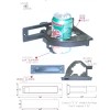 SCOTTLANDYARDSPARES BOSTON WHALER LUND BAYLINER DONZI FLUSH MOUNT SWING-OUT CUP