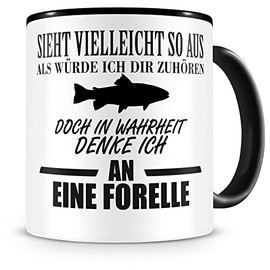 Samunshi® Fishing Cup Fish - Trout Cup - Fishing Gifts for Men Fishing Accessories Gift for Angler Accessories