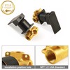 SKOWLL Wall Mount Bathroom Faucet, Single Handle Wall Mount Waterfall