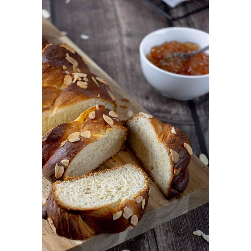 Tsoureki Greek Traditional 400 grams Sweet Bread (Brioche) by Artisan