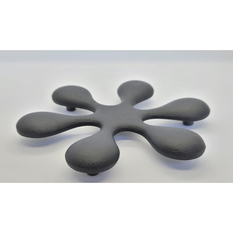 Southern 鉄器 Rocks Casting Pot Insole Trivet (Small) Black