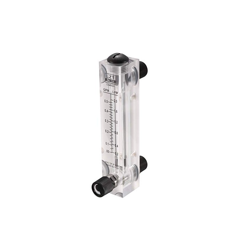 uxcell s14070200am8595 1/2" PT Thread 0.05-0.5GPM 0.2-2LMP Water Liquid Flow