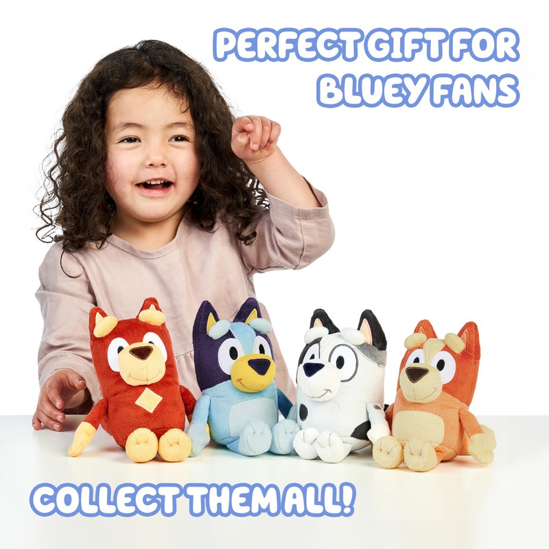 Bingo & Bluey Plush Toys Bundle – Exclusive 2-Pack Soft