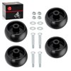 4Pcs Deck Wheel Kit Compatible with Craftsman Snapper Simplicity Murray