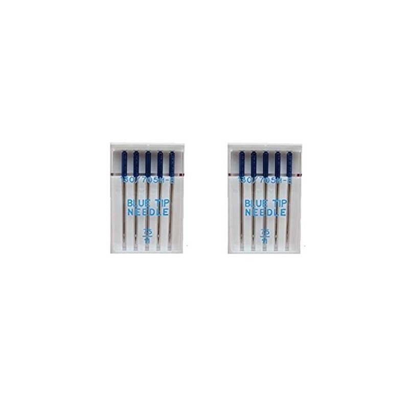Blue TIP Embroidery Needles x 2 Packs Used on Janome
