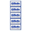 50 Silver Blue Double Edge Razor Blades Made in Russia