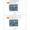 12V 24V 36V 4CH Universal Garage Door Remote Switch 433Mhz