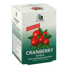 Avitale Cranberry Kapseln 400 mg, 100 Stück, 1er Pack (1 x 55 g)