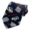 Steven Harris Mortgage Real Estate Men's Necktie (Blue)