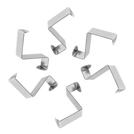 Murtenze 12Pcs Over The Door Hooks, Back of Door Hooks Z Hooks for Hanging Clothes, Coats, Hats, Towels, Umbrellas, and More, Fits The 2 Inch and 1 Inch Door Widths, Silver
