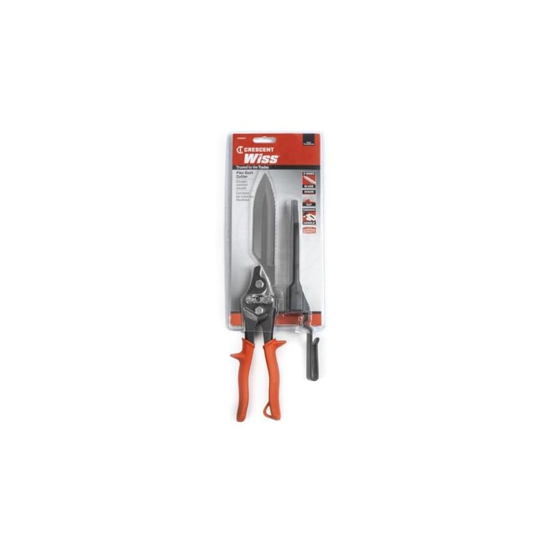 Crescent 17-1/2" Flex Duct Cutter - Heavy-Duty Cutting Tool for