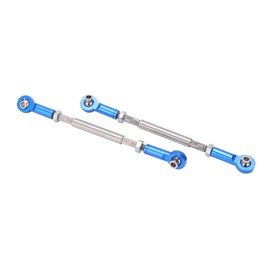 2Pcs Metal Front Steering Link Rod Tie Rods for Traxxas Unlimited Desert Racer 1/7 RC Car
