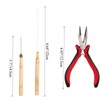 Orgrimmar Hair Extension Remove Pliers Pulling Hook 500 PCS Micro