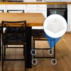 sourcing map 1" (25mm) Square Tubing End Caps, 50 Pcs