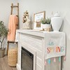 Decorae Spring Table Runner, Hello Spring Easter and Seasonal Fabric