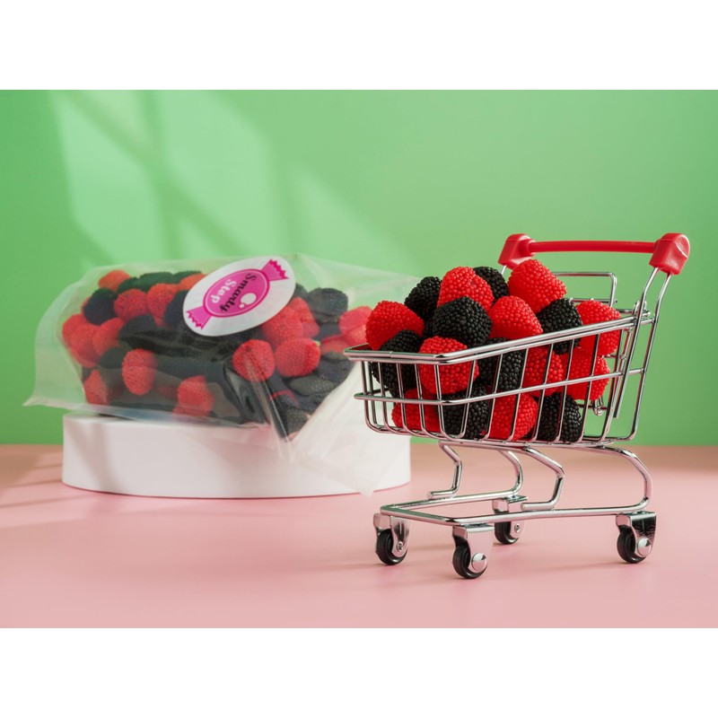 Smarty Stop Gummy Collections (Raspberries and Blackberries), 3 Pound (Pack