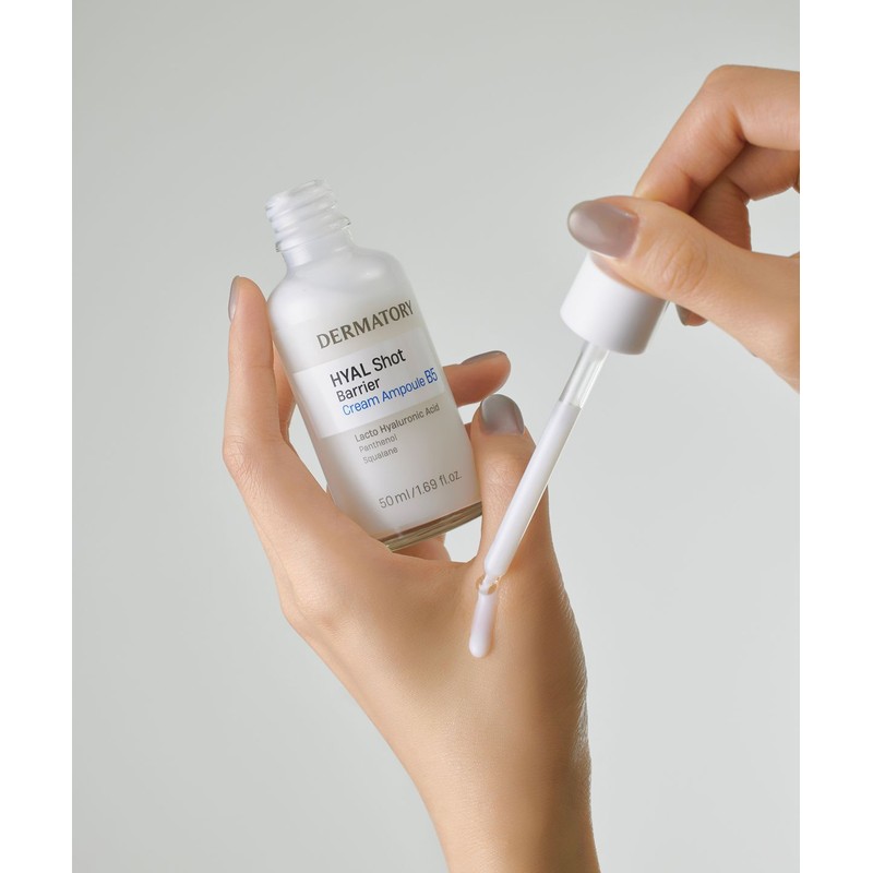 Dermatory Hyal Shot Barrier Cream Ampoule B5 50ml [Gift] 2