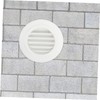 Gatuida Round Air Vent Cover Soffit Air Exhaust Vent Grille