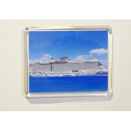 REFRIGERATOR MAGNET NORWEGIAN VIVA CRUISE SHIP - 3.5”x 3”