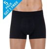 PROTECHDRY Washable Urinary Incontinence Cotton Boxer Brief Underwear with Front