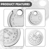 Spark Plug Gap Tool,Portable Spark Plug Gapping Tool Measurement Range