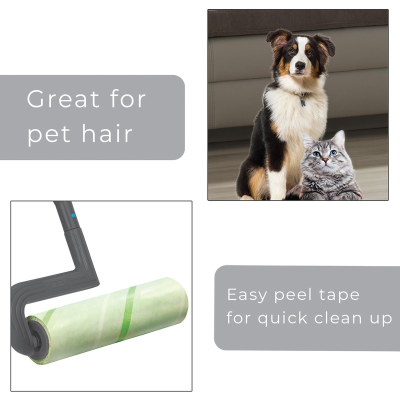 Smart Design Mega Floor Lint Roller Refill - Set of