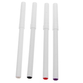 Gatuida 4pcs Skin Positioning Pen Multi Color Temporary Tattoo Markers for Eyebrows Eyeliner Lip Liner Easy Application High Accuracy Skin Friendly Design