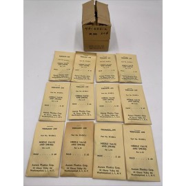 For Aurora Tornado .049 Needle Valve & Spring New 49-606-L L-19 Aurora Plastics Lot Of 12