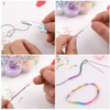 LUNARM 50 Pcs Beading Needles, 2 Sizes Seed Beads Extra