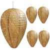 DECYOOL Mini Size Paper Wasp Nest Decoy Hanging Fake Wasp