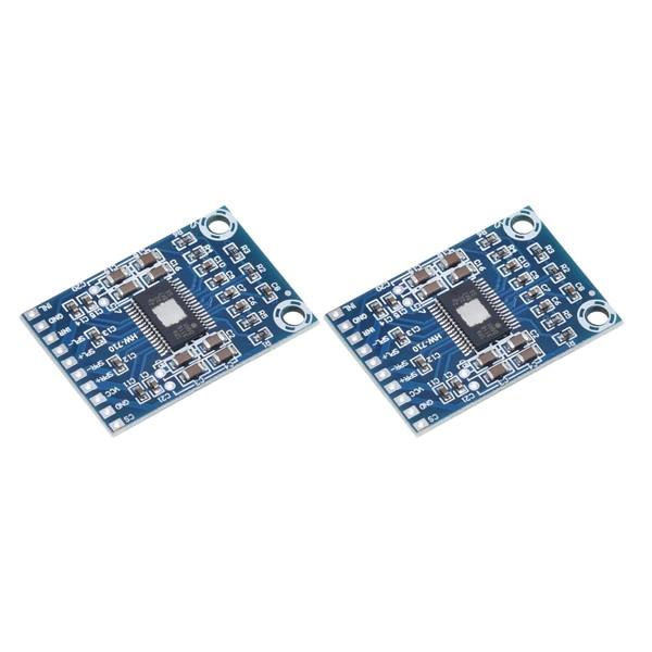 TECNOULAB 2pcs XH-M562 TPA3116D2 Digital Audio Amplifier DC 12V-24V 2x50W