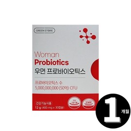 Lactobacillus Green Store Women's Probiotics Lactobacillus, 1 month's supply / 그린스토어 우먼 프로바이오틱스 유산균 총 1개월분