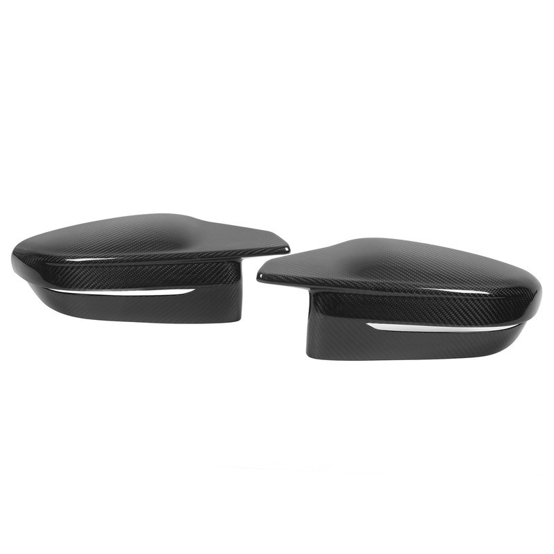 Carbon Fiber Side Door Mirror Covers Rearview Mirror Caps for