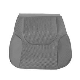 Zieichy Left Front Driver Side Bottom Replacement Cloth Seat Cover Steel Gray Compatible with Nissan Frontier 2005 2006 2007 2008 2009 2010 2011 2012 2013 2014 2015 2016 2017 2018 2019