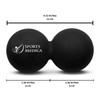 Peanut Massage Ball – Lacrosse Ball for Deep Tissue Massage,