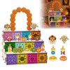 KIROGILY Altar de Muertos Armable de 3 Niveles, 11 AccesoriosIdeal