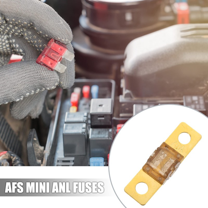 X AUTOHAUX 2pcs 70A 32V AMI Fuses Replacement for Automotive