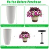 Adjustable Plant Risers for Inside Pots, 11-20" Rise Planter Insert