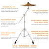 KIMSOFUNNY Cymbal Stand 2Pack Standard Cymbal Boom Stand Adjustable Cymbal